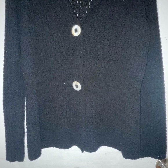 OVERSIZED CHUNKY KNIT CARDIGAN - Picture 4 of 5